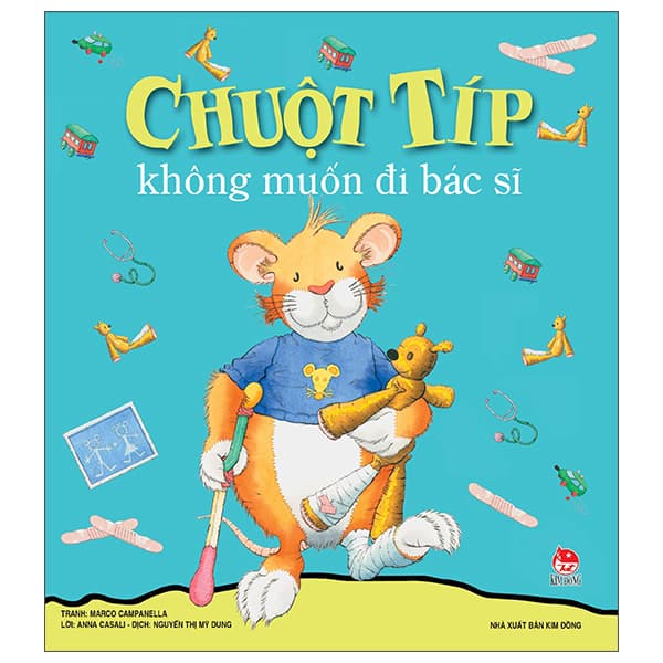 Sách Chuột Típ Không Muốn Đi Bác Sĩ (Tái Bản 2022) - Marco Campanella