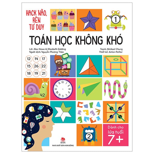 Sách Hack Não, Rèn Tư Duy - Toán Học Không Khó - Alex Howe
