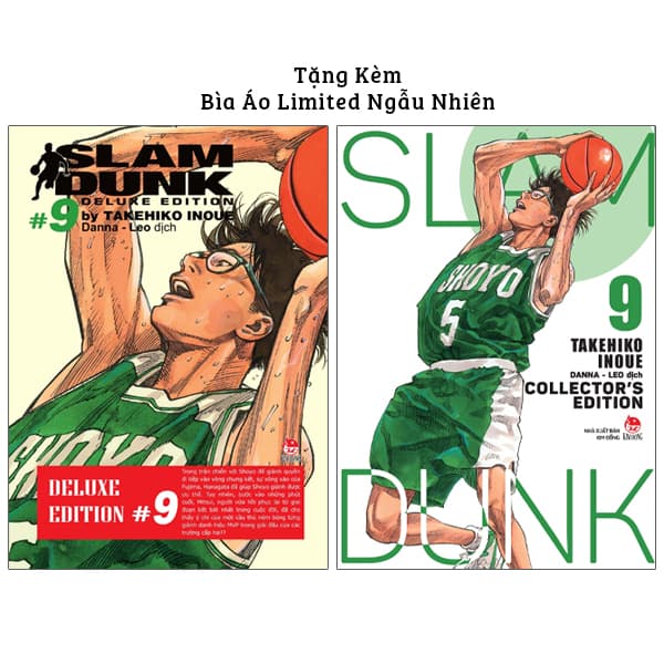 Truyện Tranh Slam Dunk - Deluxe Edition - Tập 9 - Tặng Kèm Obi + Bìa Áo Limite - ED
