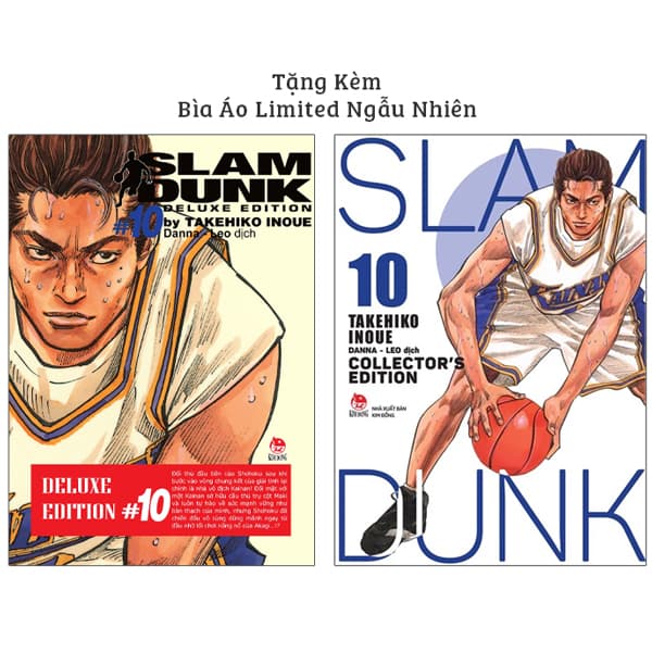 Truyện Tranh Slam Dunk - Deluxe Edition - Tập 10 - Tặng Kèm Obi + Bìa Áo Limit - ED