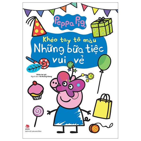 Sách Khéo Tay Tô Màu - Những Bữa Tiệc Vui Vẻ