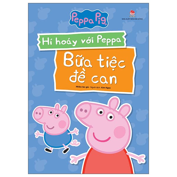 Sách Hí Hoáy Với Peppa - Bữa Tiệc Đề Can