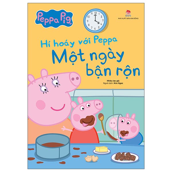 Sách Hí Hoáy Với Peppa - Một Ngày Bận Rộn