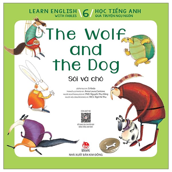 Sách Learn English With Fables 6 - Học Tiếng Anh Qua Truyện Ngụ Ngôn - Tập - Si Keda