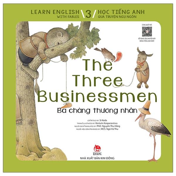 Sách Learn English With Fables 3- Học Tiếng Anh Qua Truyện Ngụ Ngôn - Tập 3 - Si Keda