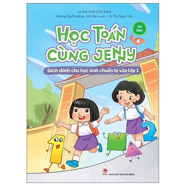 Sách Học Toán Cùng Jenny - Sách Dành Cho Học Sinh Chuẩn Bị Vào Lớp 1 - - Hoàng Anh