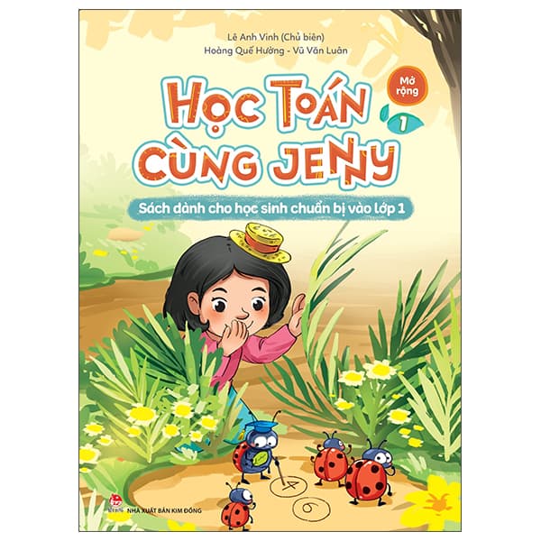 Sách Học Toán Cùng Jenny - Sách Dành Cho Học Sinh Chuẩn Bị Vào Lớp 1 - - Hoàng Anh