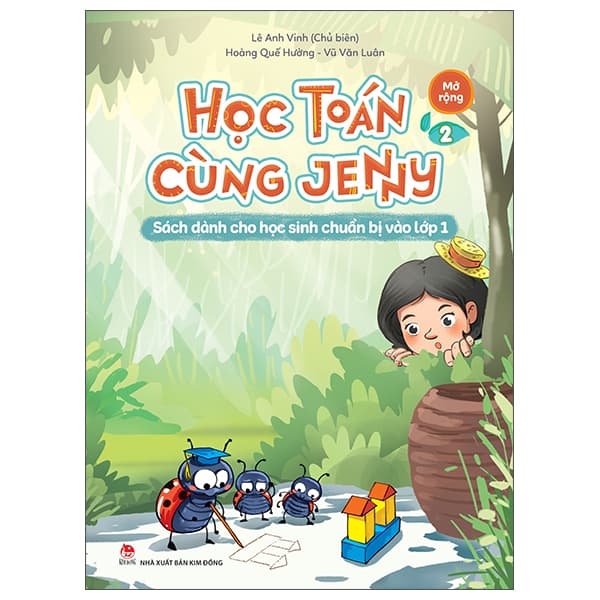 Sách Học Toán Cùng Jenny - Sách Dành Cho Học Sinh Chuẩn Bị Vào Lớp 1 - - Lê Anh Vinh
