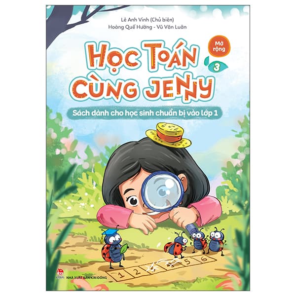 Sách Học Toán Cùng Jenny - Sách Dành Cho Học Sinh Chuẩn Bị Vào Lớp 1 - - Hoàng Anh