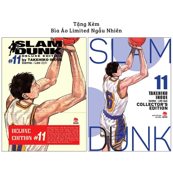 Truyện Tranh Slam Dunk - Deluxe Edition - Tập 11 - Tặng Kèm Obi + Bìa Áo Limit - ED