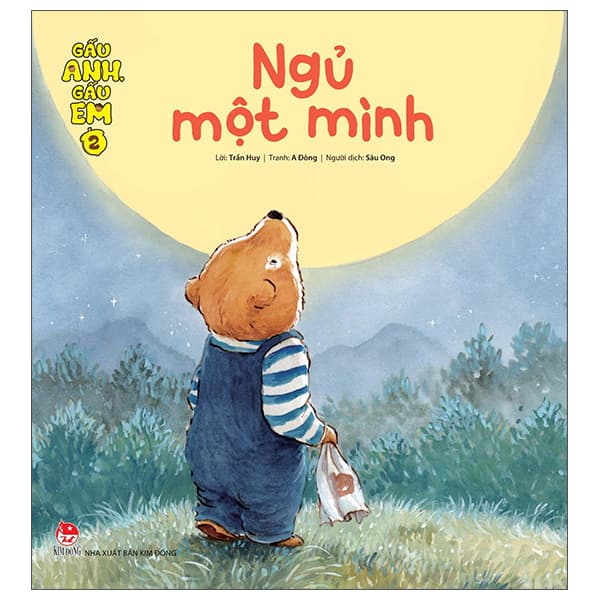 Sách Gấu Anh - Gấu Em - Tập 2 - Ngủ Một Mình - Á Đông