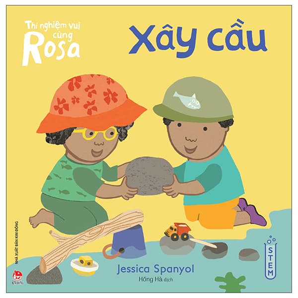 Sách Thí Nghiệm Vui Cùng Rosa - Xây Cầu - Vũ
