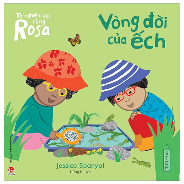Sách Thí Nghiệm Vui Cùng Rosa - Vòng Đời Của Ếch - Jessica Spanyol