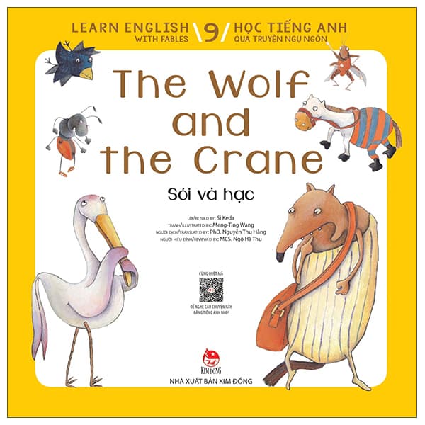Sách Learn English With Fables 9 - Học Tiếng Anh Qua Truyện Ngụ Ngôn - Tập - Si Keda