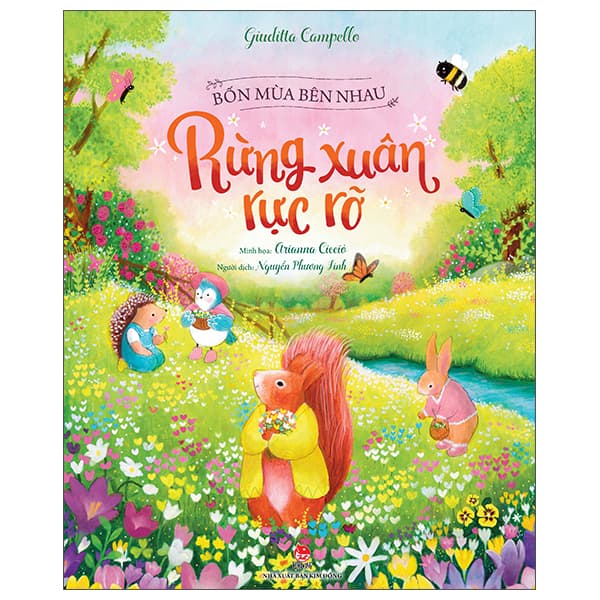 Sách Bốn Mùa Bên Nhau - Rừng Xuân Rực Rỡ - Giuditta Campello
