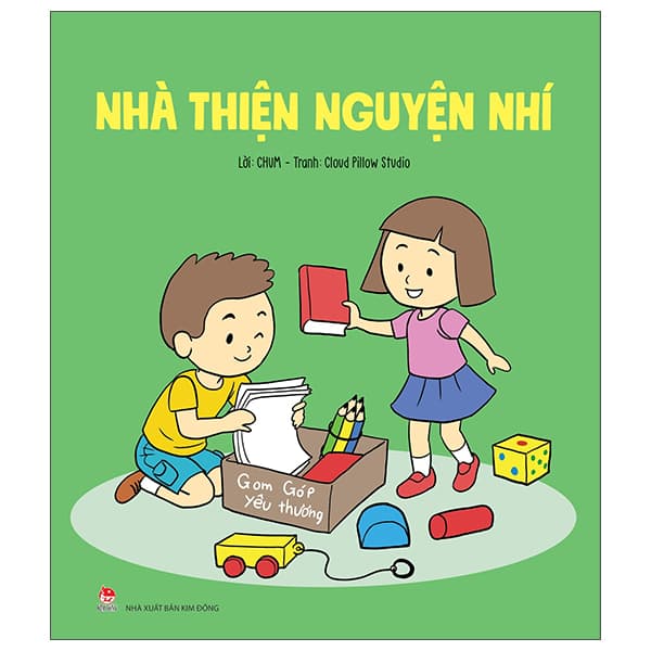 Sách Nhà Thiện Nguyện Nhí - CHUM