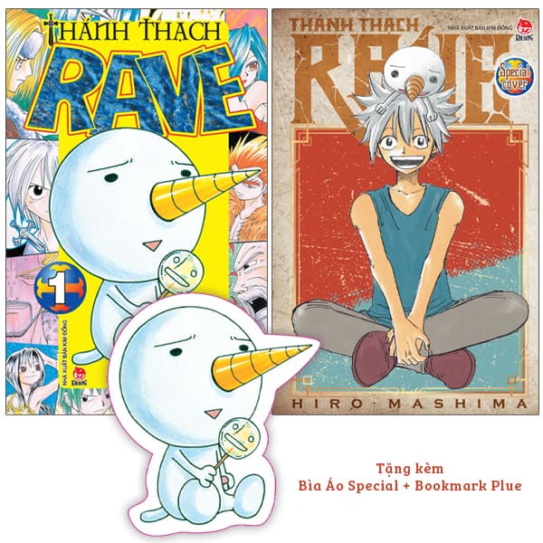 Truyện Tranh Thánh Thạch Rave - Tập 1 - Tặng Kèm Bìa Áo Special + Bookmark - Thanh Thanh