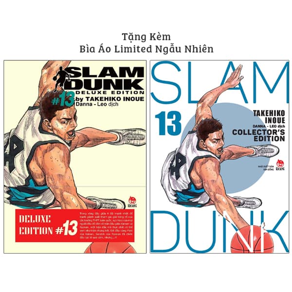 Truyện Tranh Slam Dunk - Deluxe Edition - Tập 13 - Tặng Kèm Obi + Bìa Áo Limit - ED