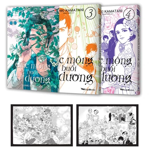 Truyện Tranh Boxset Giấc Mộng Buổi Tà Dương - Tập 3 + 4 (Bộ 2 Tập) - T - Yuhki Kamatani