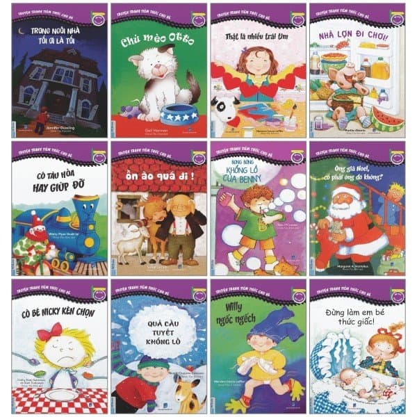 Sách Bộ Sách Truyện Tranh Tiềm Thức Cho Bé (Bộ 12 Cuốn)