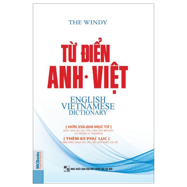 Sách Từ Điển Anh-Việt (Tái Bản 2025) - The Windy