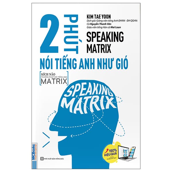 Sách Speaking Matrix - 2 Phút Nói Tiếng Anh Như Gió - Kim Tea Yoon
