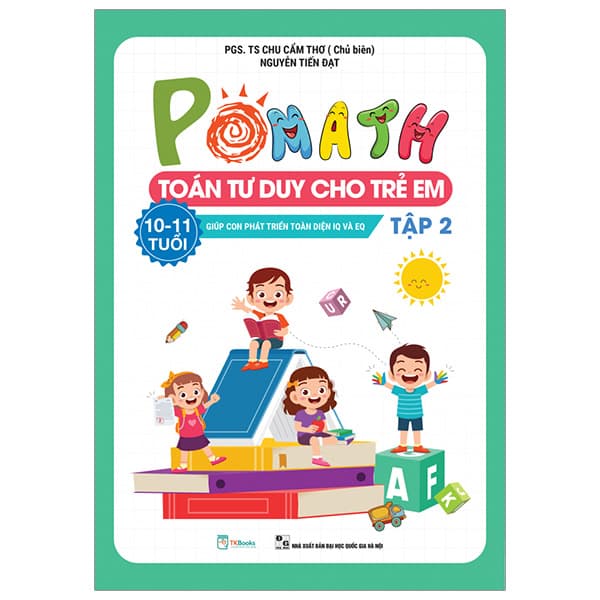 Sách Pomath - Toán Tư Duy Cho Trẻ Em - 10-11 Tuổi - Tập 2 - Nguyễn Duy Hà