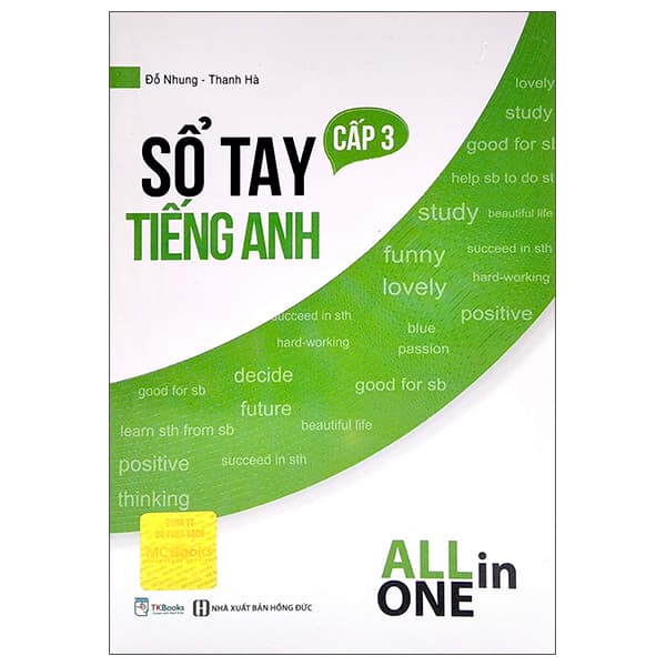 Sách All In One - Sổ Tay Tiếng Anh Cấp 3 - Đỗ Nhung