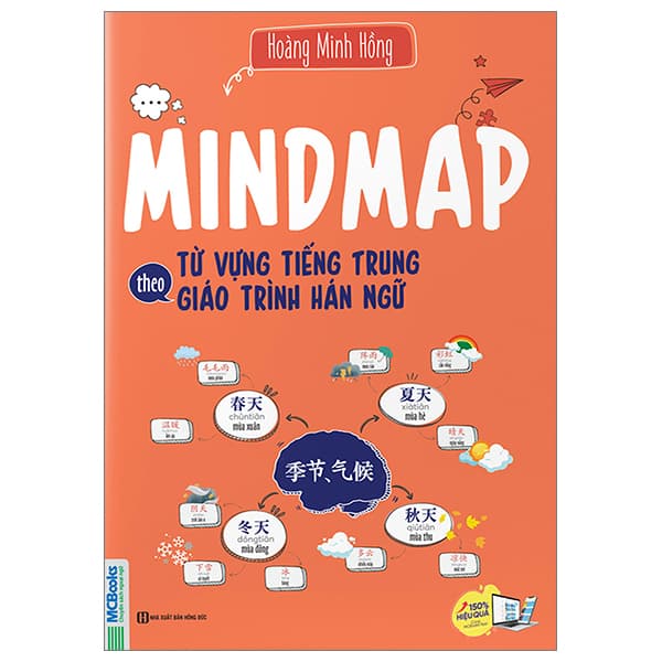 Sách Mindmap Từ Vựng Tiếng Trung Theo Giáo Trình Hán Ngữ - Hoàng Minh Hồng