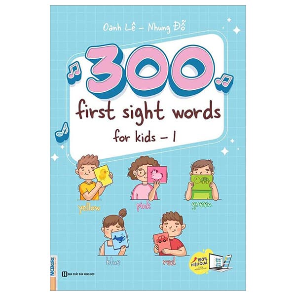 Sách 300 First Sight Words For Kids - 2 - Oanh Lê