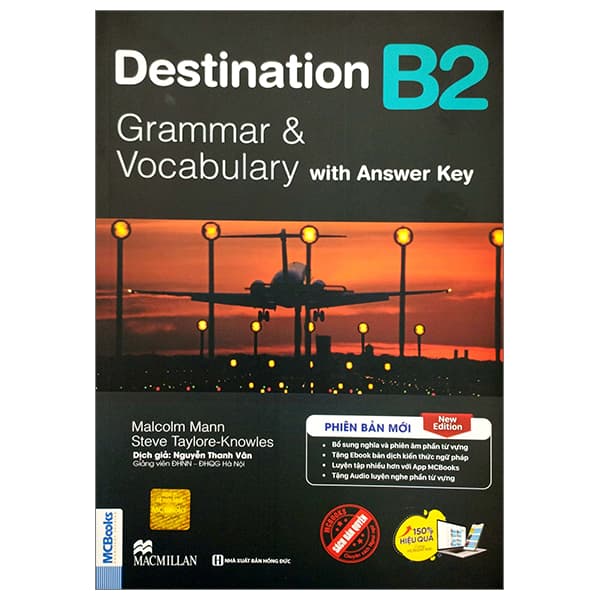Sách Destination B2 - Grammar And Vocabulary with Answer Key (Tái Bản 2025) - Malcome Mann