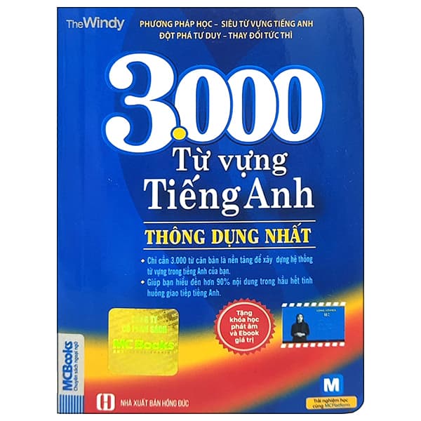 Sách 3000 Từ Vựng Tiếng Anh Thông Dụng Nhất (Tái Bản 2023) - The Windy