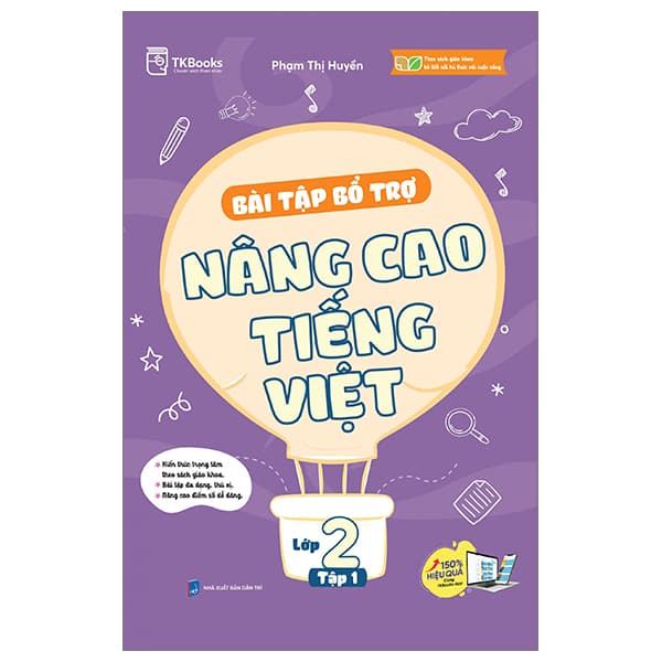 Sách Bài Tập Bổ Trợ Và Nâng Cao Tiếng Việt Lớp 2 - Tập 1 (Theo SGK B� - Theo Theobald