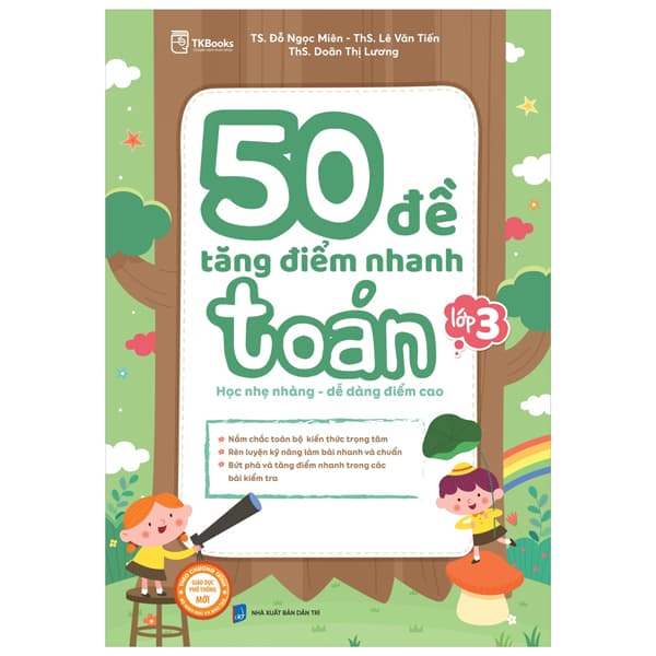 Sách 50 Đề Tăng Điểm Nhanh Toán Lớp 3 - Ngọc Lương