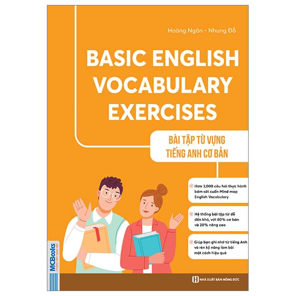 Sách Basic English Vocabulary Exercises - Bài Tập Từ Vựng Tiếng Anh Cơ Bản - Hoàng Ngân