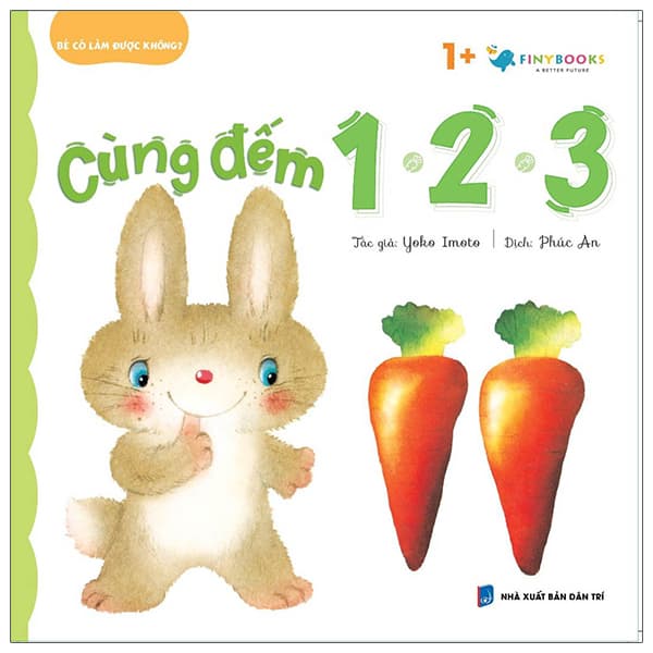 Sách Bé Có Làm Được Không? - Cùng đếm 1 2 3 - Yoko Imoto