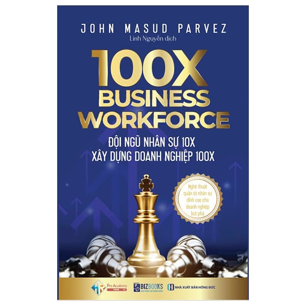 Sách 100X Business Workforce - Đội Ngũ Nhân Sự 10X Xây Dựng Doanh Nghiệp 1 - John Masud Parvez