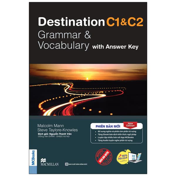 Sách Destination C1&C2 - Grammar & Vocabulary With Answer Key (Tái Bản 2024) - Malcolm Mann