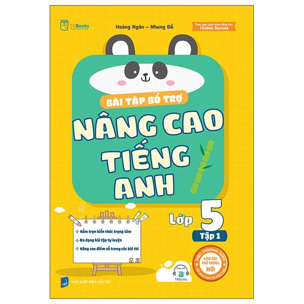 Sách Bài Tập Bổ Trợ Nâng Cao Tiếng Anh Lớp 5 - Tập 1 - Hoàng Ngân