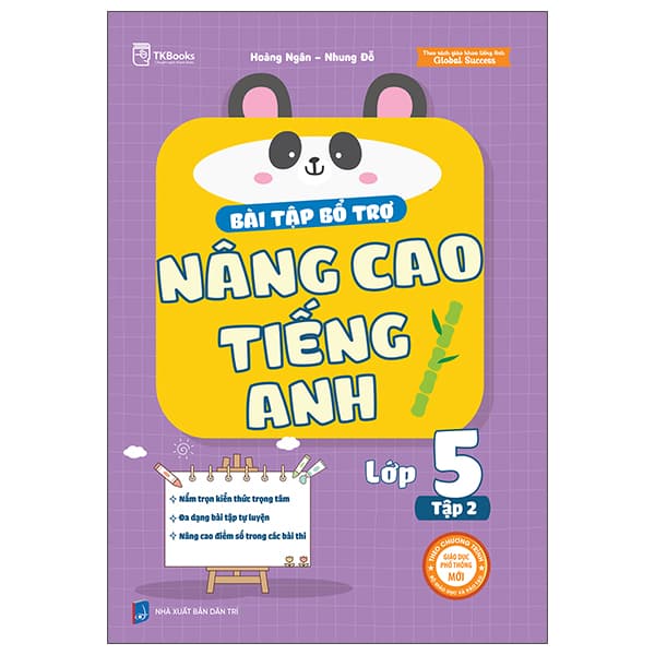 Sách Bài Tập Bổ Trợ Nâng Cao Tiếng Anh Lớp 5 - Tập 2 - Hoàng Ngân