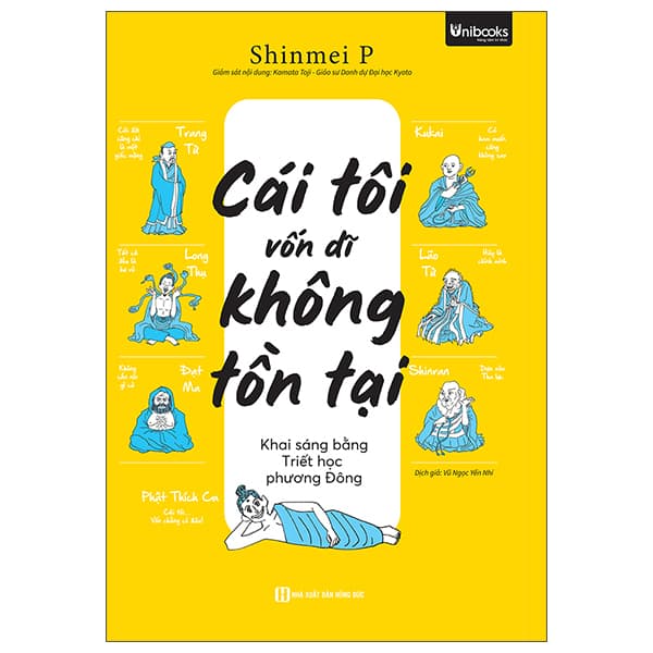 Sách Cái Tôi Vốn Dĩ Không Tồn Tại - Khai Sáng Bằng Triết Học Phương - Shinmei P