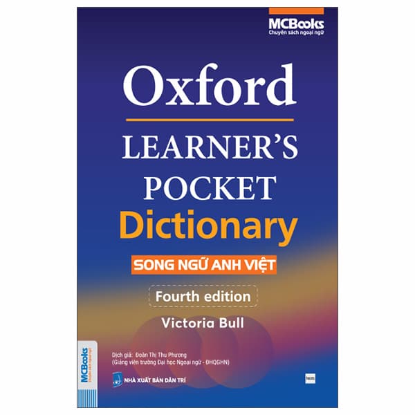 Sách Oxford Learner's Pocket - Dictionary - Song Ngữ Anh-Việt - Victoria Bull