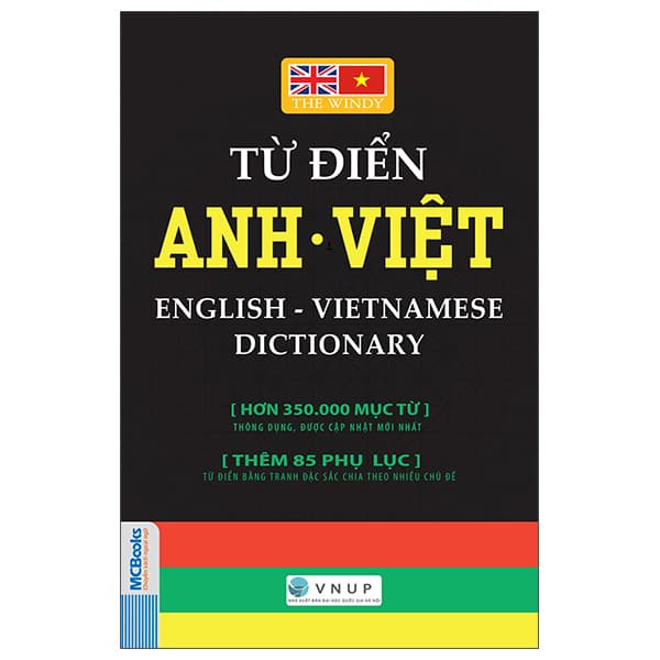 Sách Từ Điển Anh-Việt (Tái Bản 2025) - The Windy