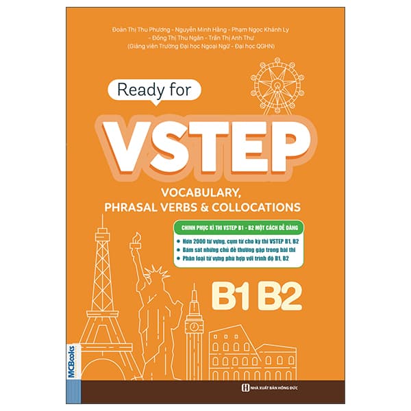 Sách Ready For VSTEP - Vocabulary, Phrasal Verbs And Collocation B1 B2 - Cyril Collot