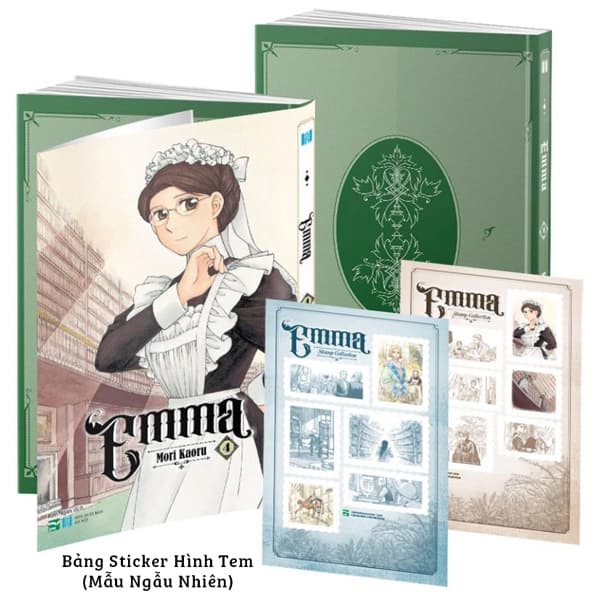 Truyện Tranh Emma - Tập 4 - Tặng Kèm 1 Bảng Sticker Hình Tem (Mẫu Ngẫu Nh - Mori Kaoru