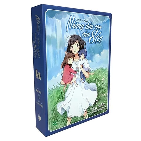 Truyện Tranh Boxset Manga - Ame Và Yuki - Những Đứa Con Của Sói - Tập 1 + - Mamoru Hosoda