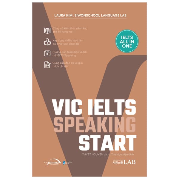 Sách Vic Ielts Speaking Start - Laura Kim