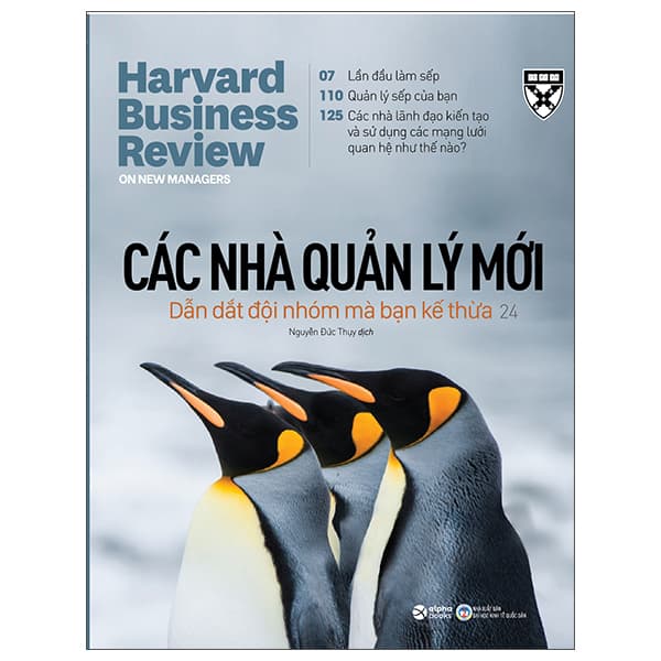 Sách HBR Onpoint 2021: Các Nhà Quản Lý Mới (Tái Bản 2022) - Harvard Business Review