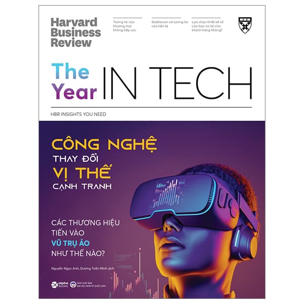 Sách HBR - The Year In Tech - Công Nghệ Thay Đổi Vị Thế Cạnh Tranh - Harvard Business Review