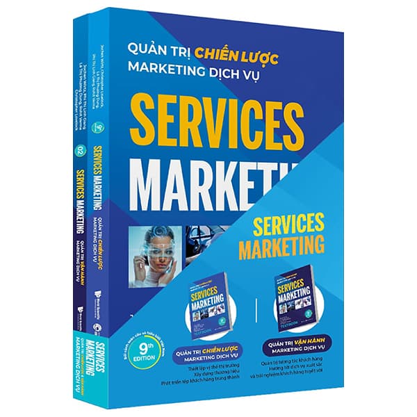 Sách Boxset Textbook Services Marketing (Bộ 2 Cuốn)